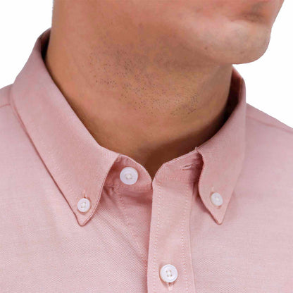 Men's Shirt With Small Lion Embroidery