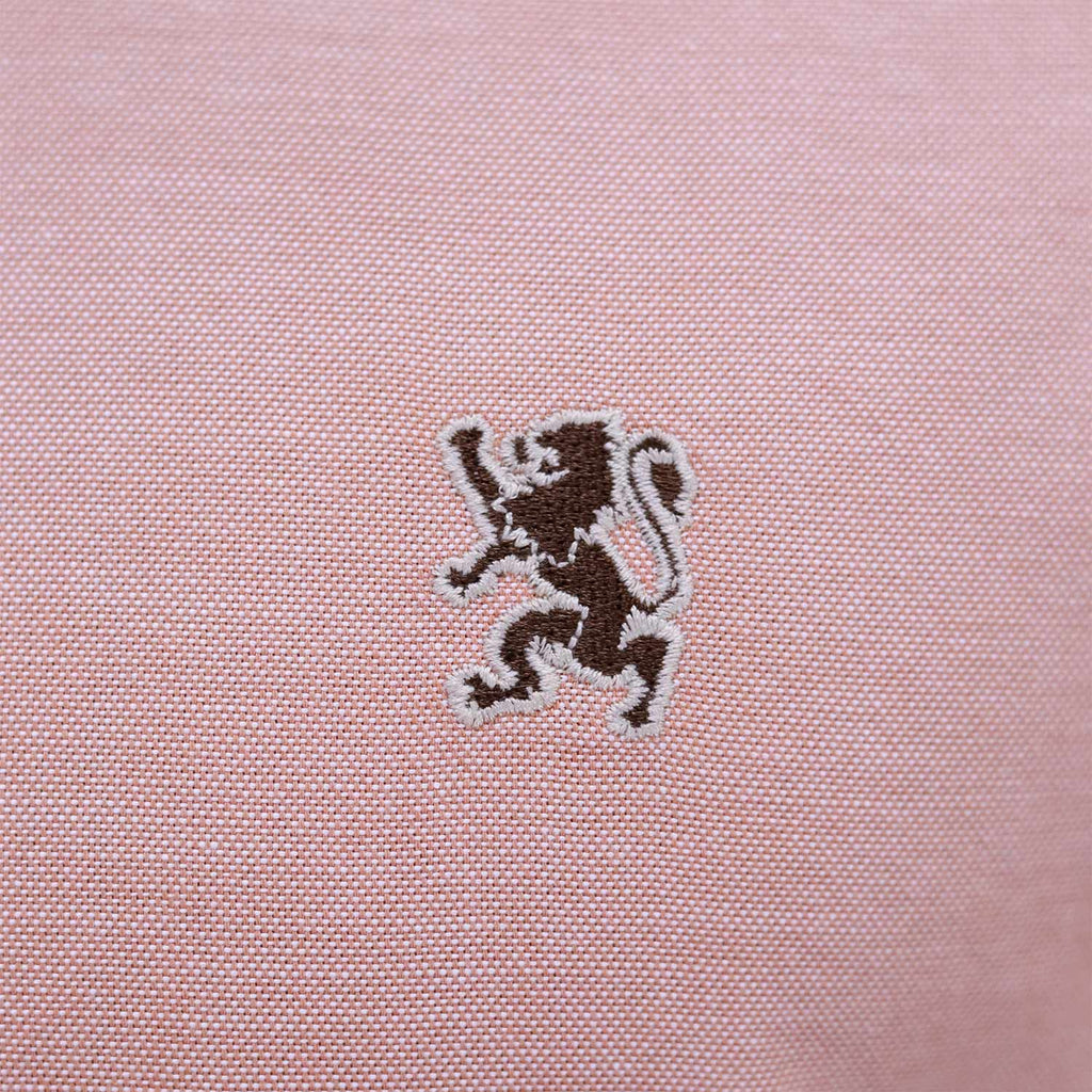 Men's Shirt With Small Lion Embroidery