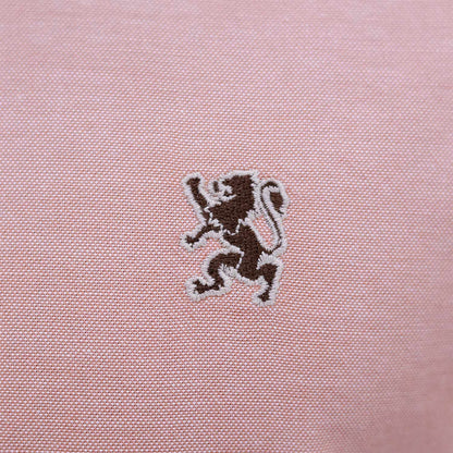Men's Shirt With Small Lion Embroidery
