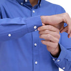 Men's Shirt With Small Lion Embroidery