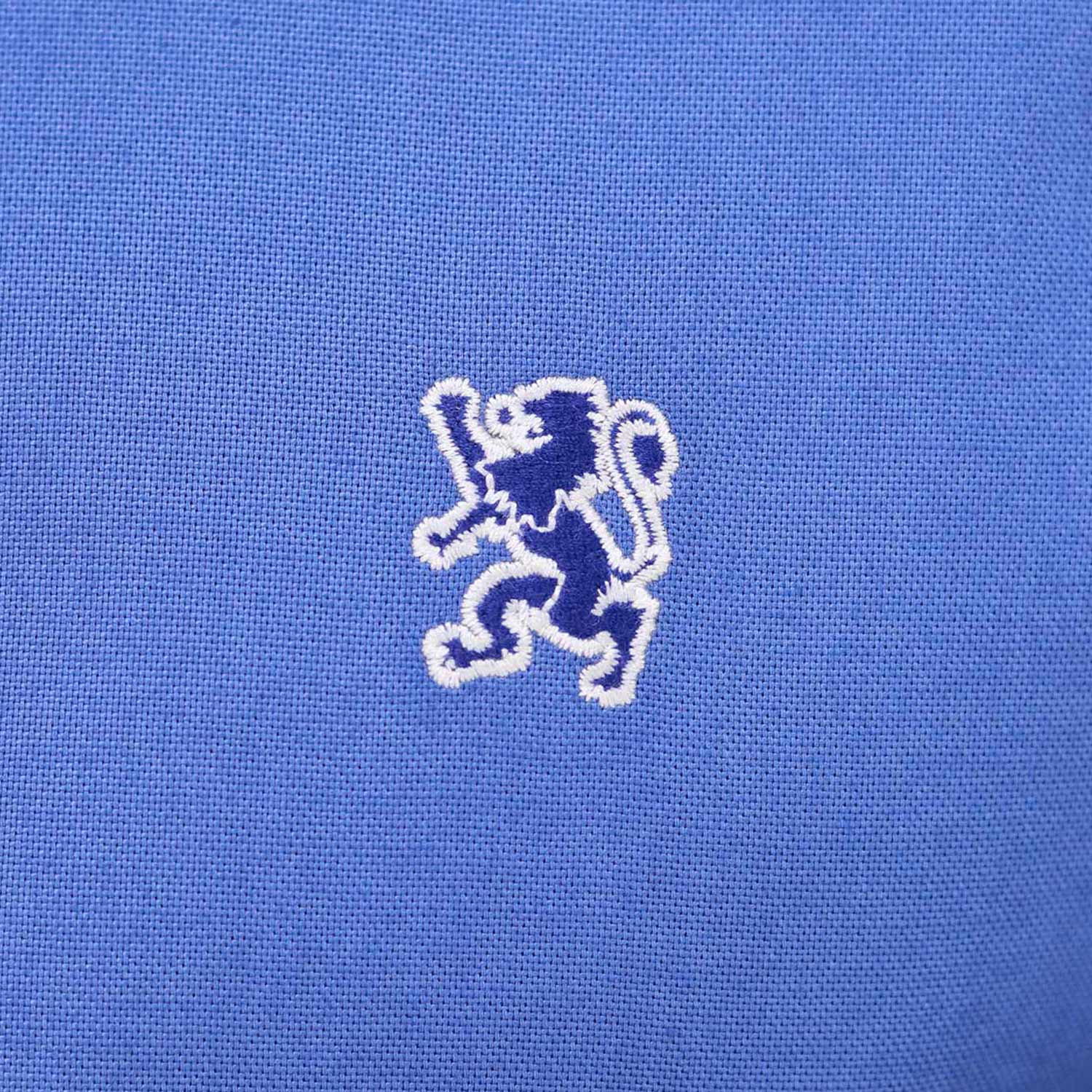 Men's Shirt With Small Lion Embroidery
