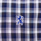 Men's Shirt With Small Lion Embroidery