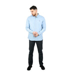 Men's Shirt With Small Lion Embroidery