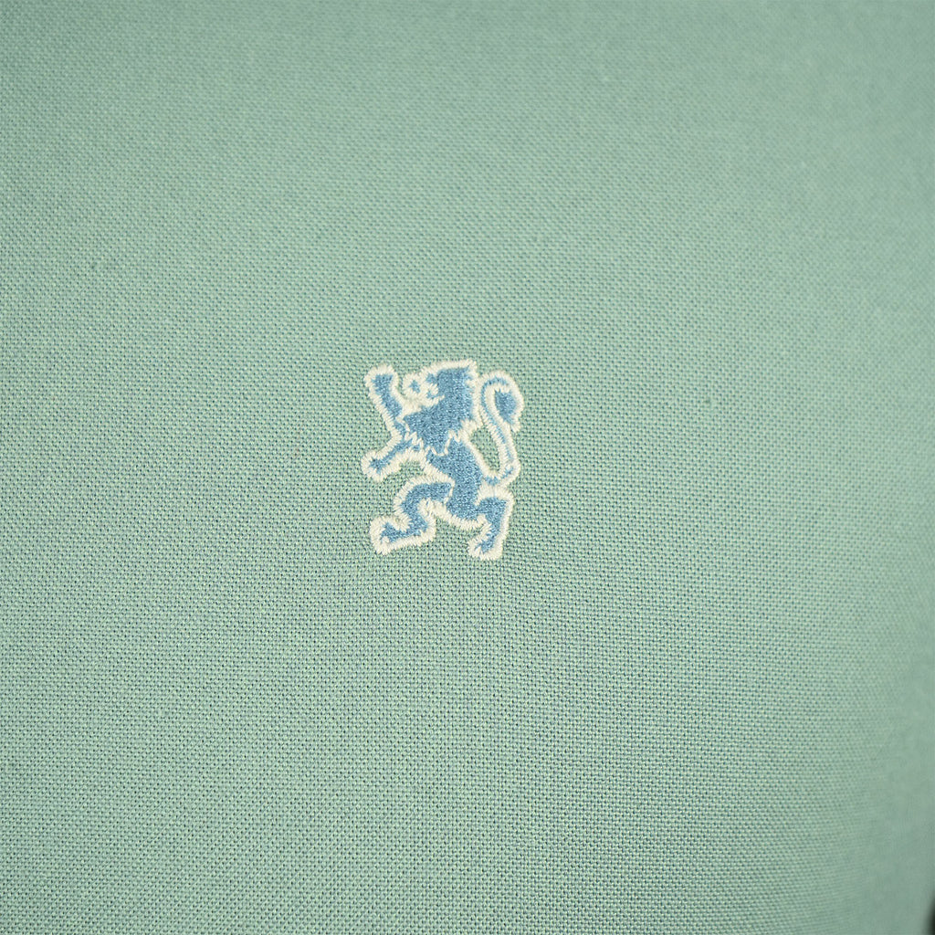 Men's Shirt With Small Lion Embroidery