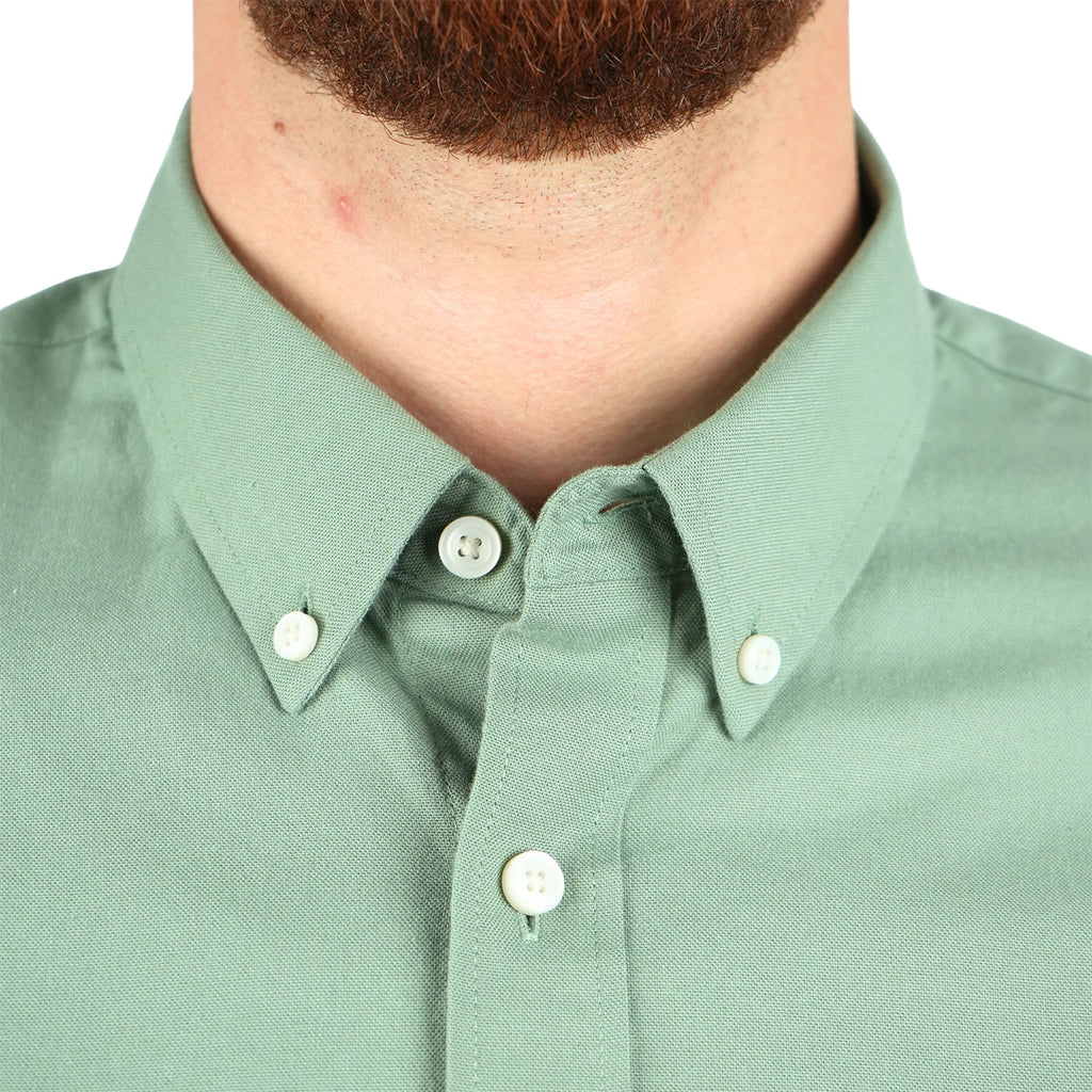 Men's Shirt With Small Lion Embroidery