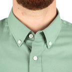 Men's Shirt With Small Lion Embroidery