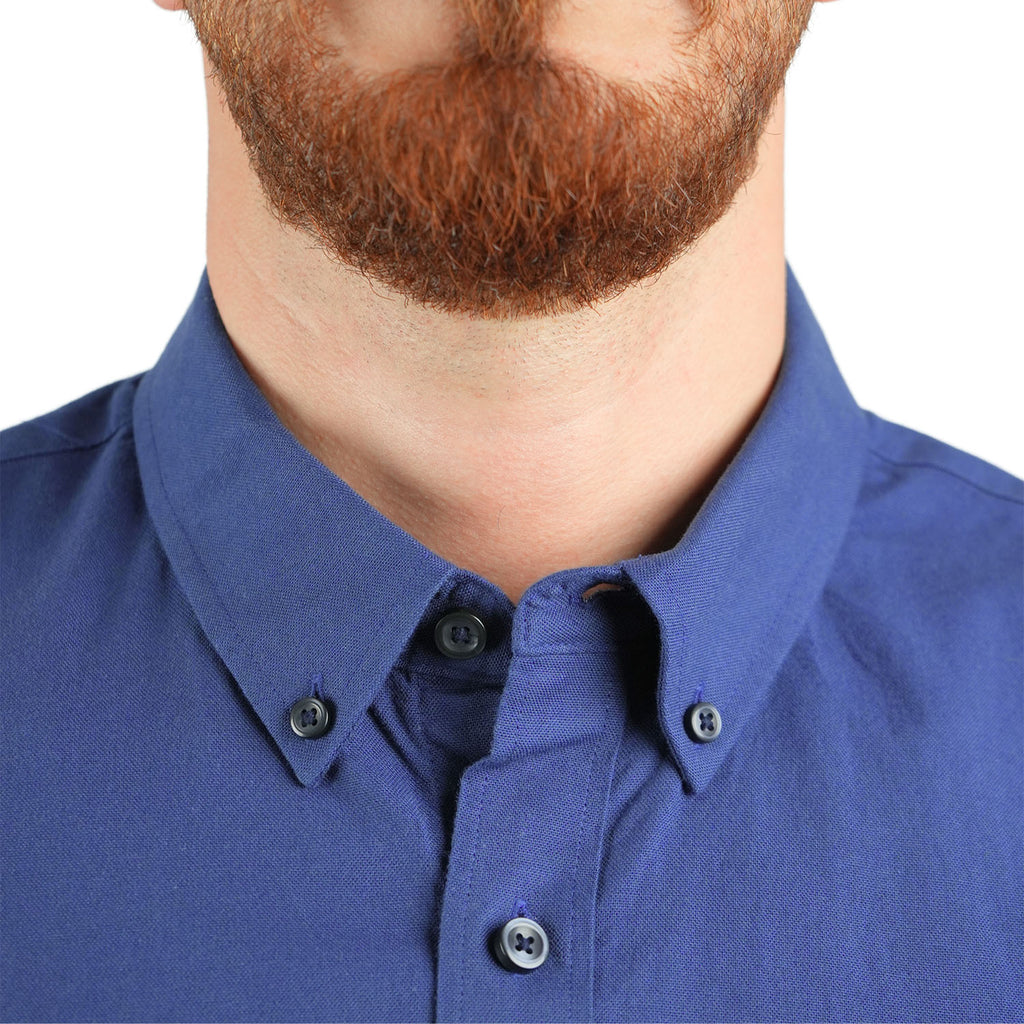 Men's Shirt With Small Lion Embroidery