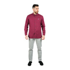 Men's Shirt With Small Lion Embroidery