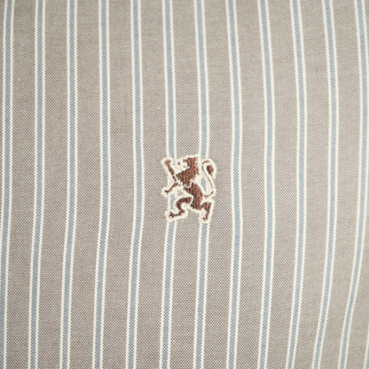 Men's Shirt With Small Lion Embroidery