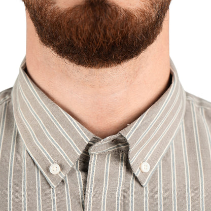 Men's Shirt With Small Lion Embroidery