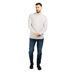 Men's Shirt With Small Lion Embroidery