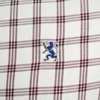 Men's Shirt With Small Lion Embroidery