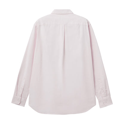 Men's Shirt With Small Lion Embroidery