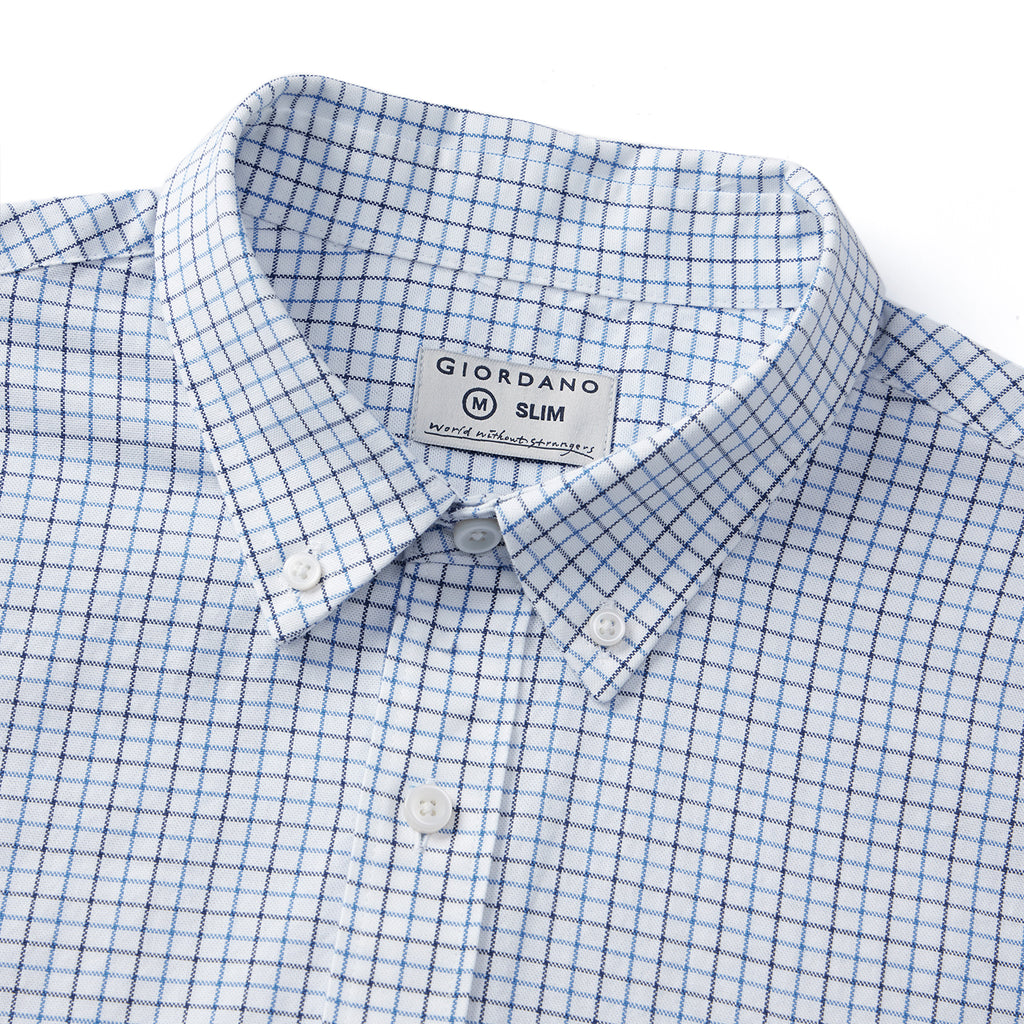 Men's Shirt With Small Lion Embroidery