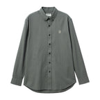 Men's Shirt With Small Lion Embroidery