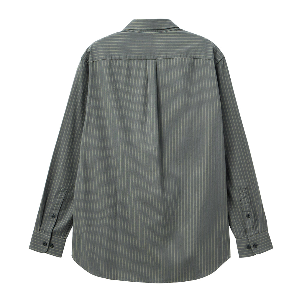 Men's Shirt With Small Lion Embroidery