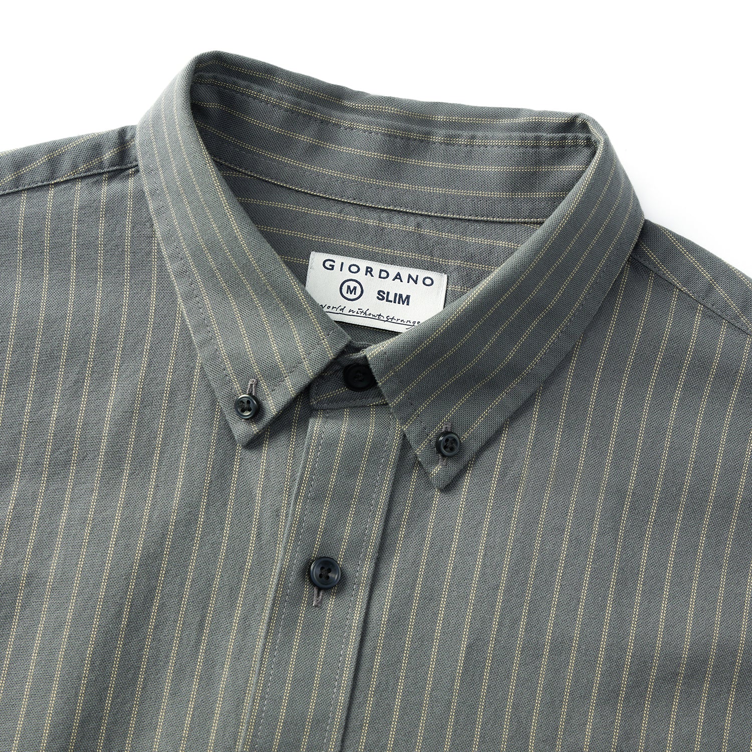 Men's Shirt With Small Lion Embroidery