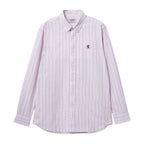 Men's Shirt With Small Lion Embroidery