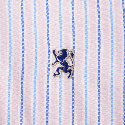 Men's Shirt With Small Lion Embroidery