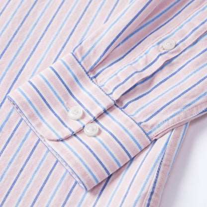 Men's Shirt With Small Lion Embroidery