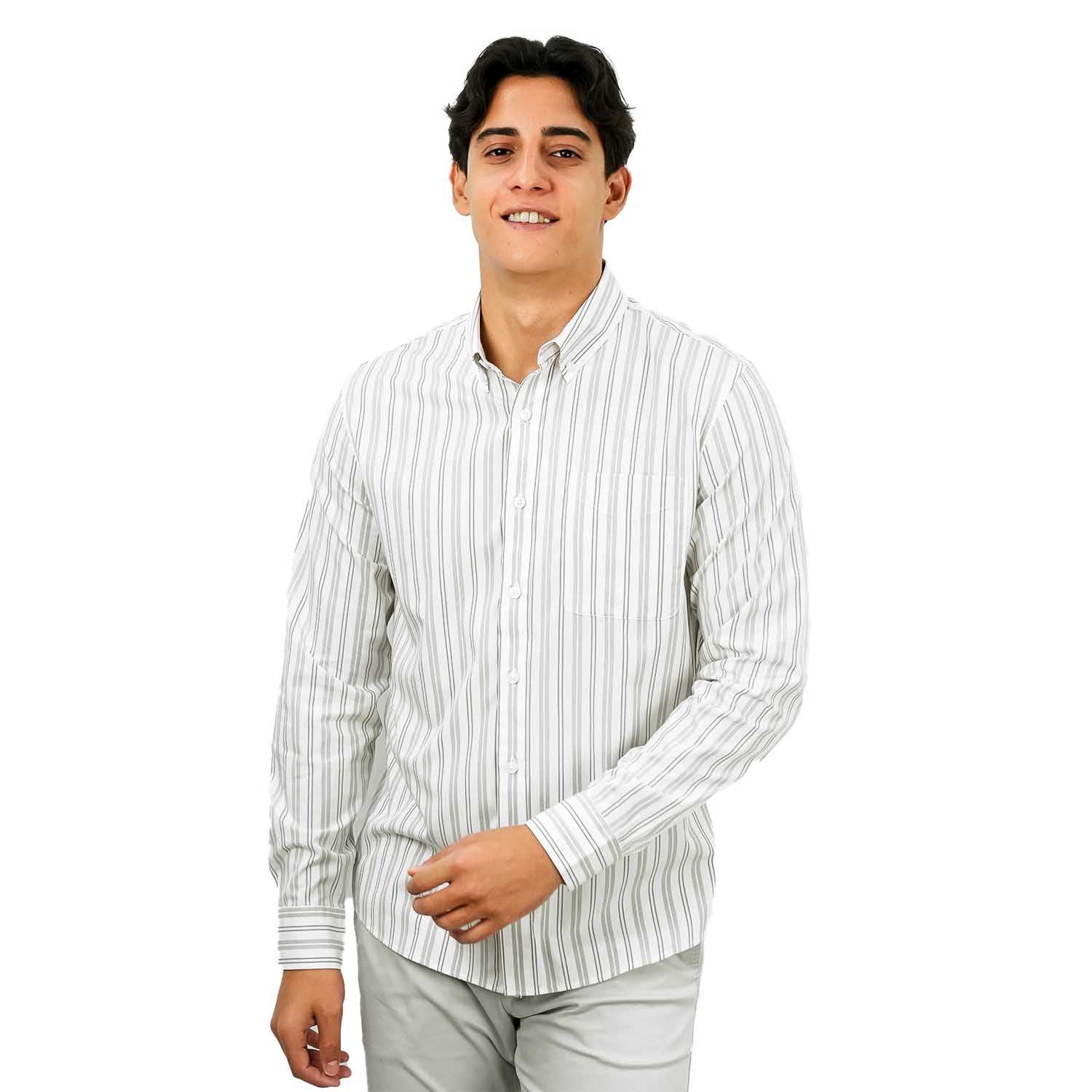 Men's Bamboo Blend Twill Shirt | Slim Fit, Cool Comfort