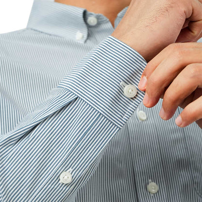 Men's Bamboo Blend Twill Shirt | Slim Fit, Cool Comfort
