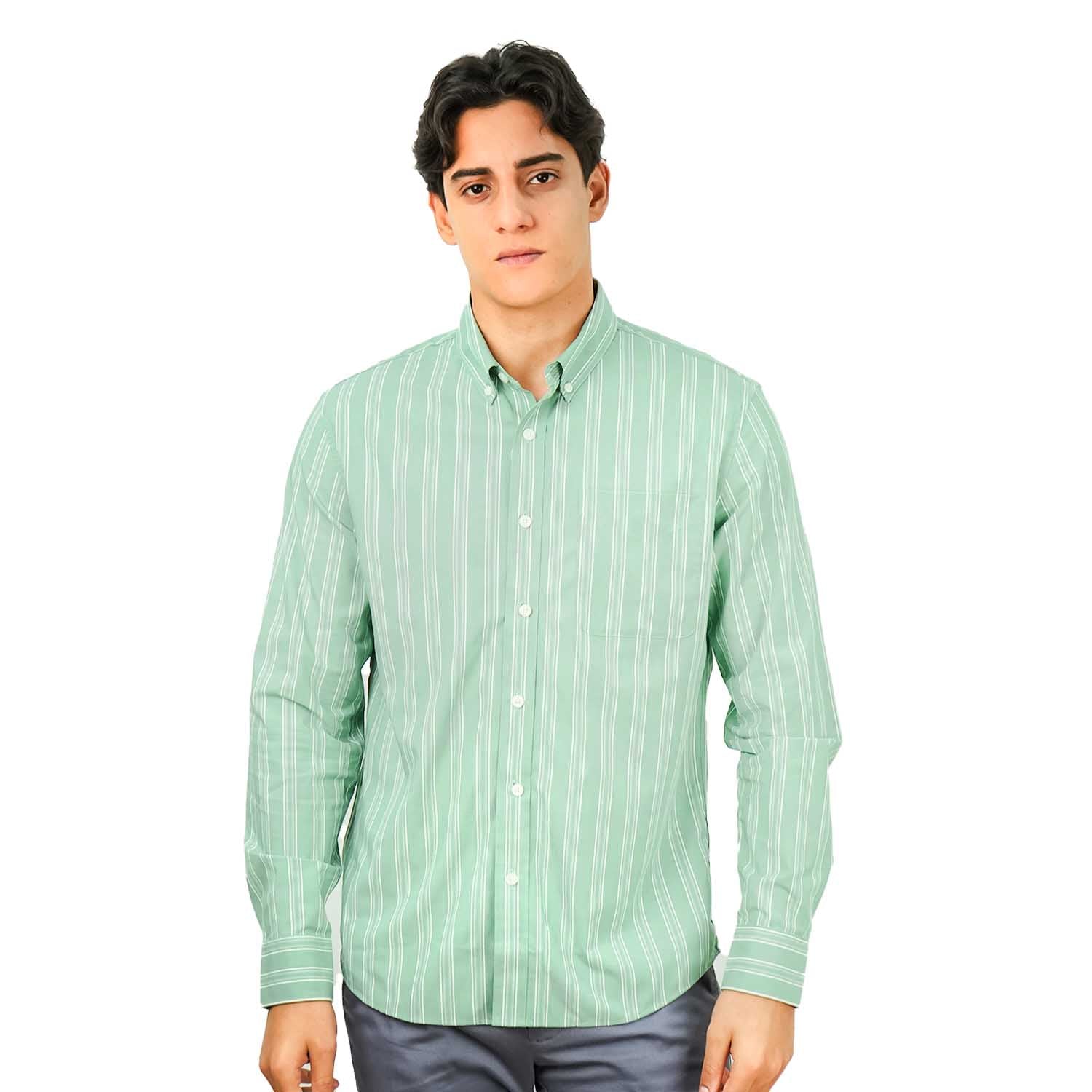 Men's Bamboo Blend Twill Shirt | Slim Fit, Cool Comfort
