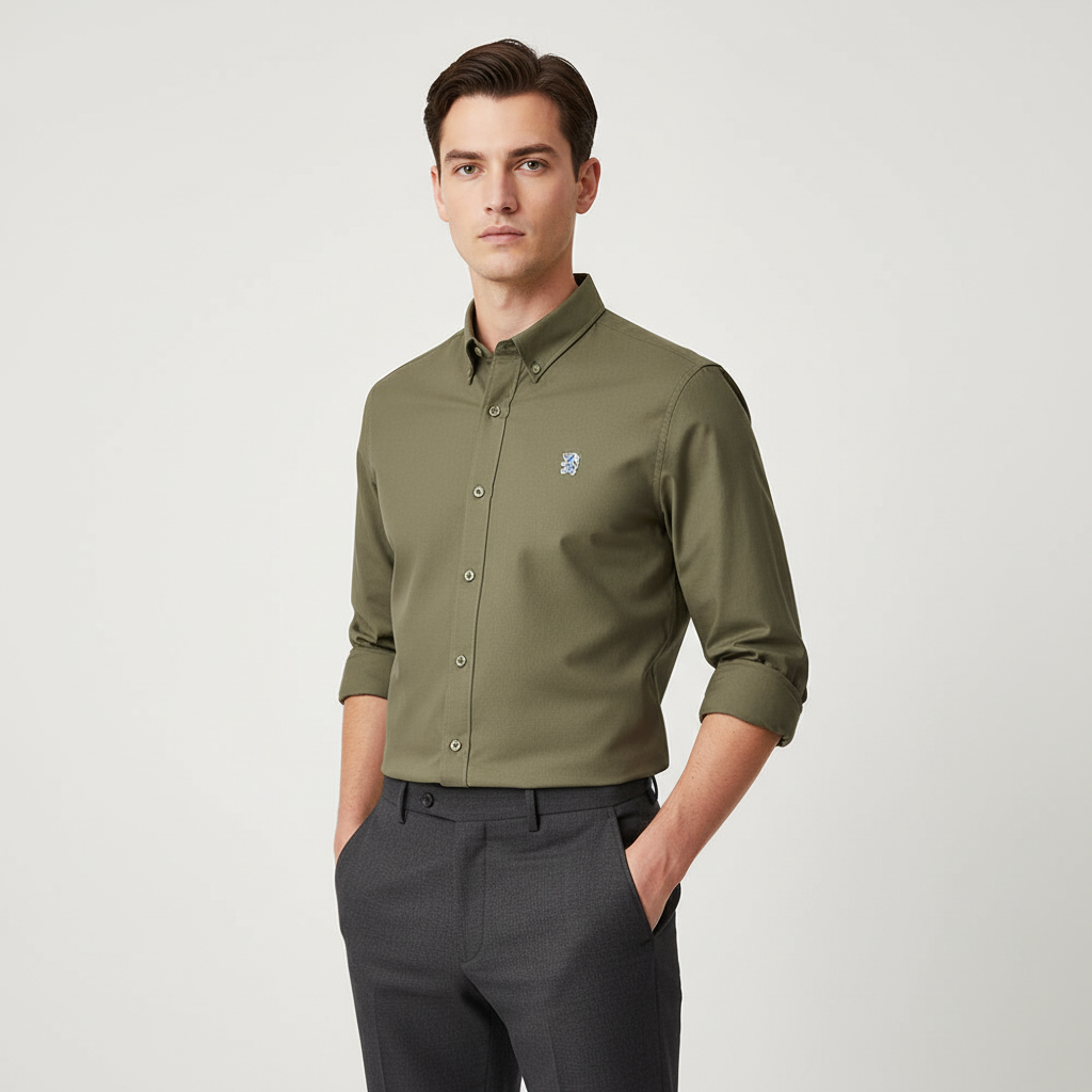 Men's Oxford Long Sleeve Shirt