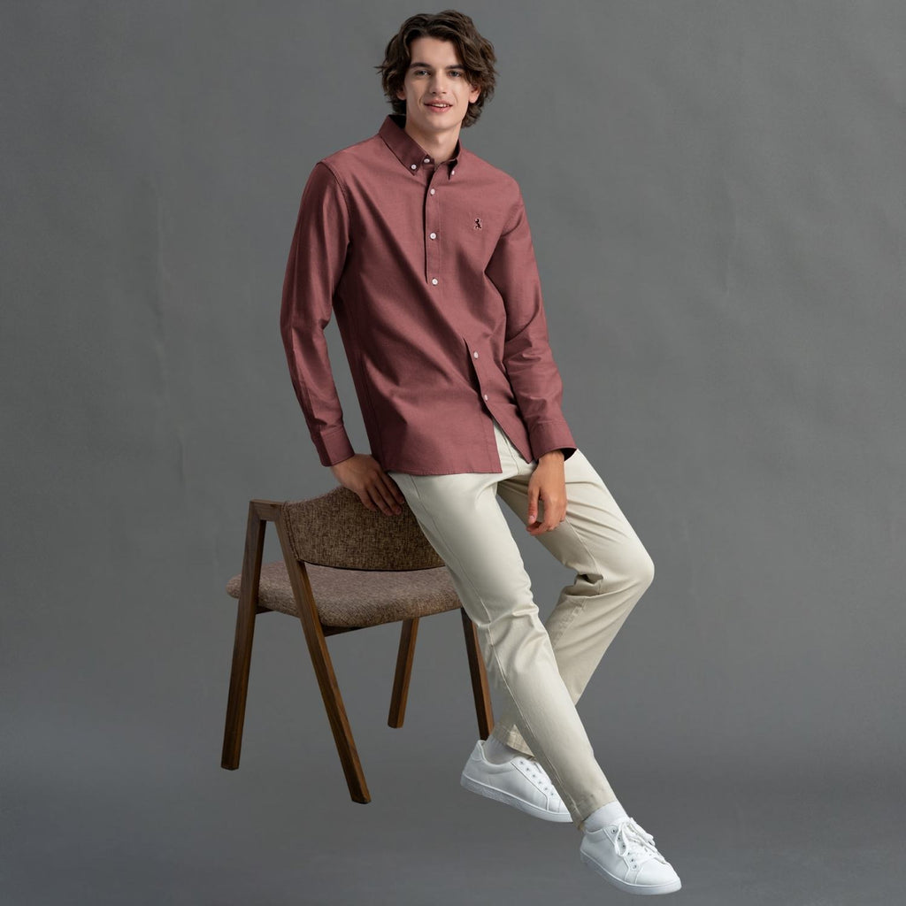 Men's Oxford Long Sleeve Shirt