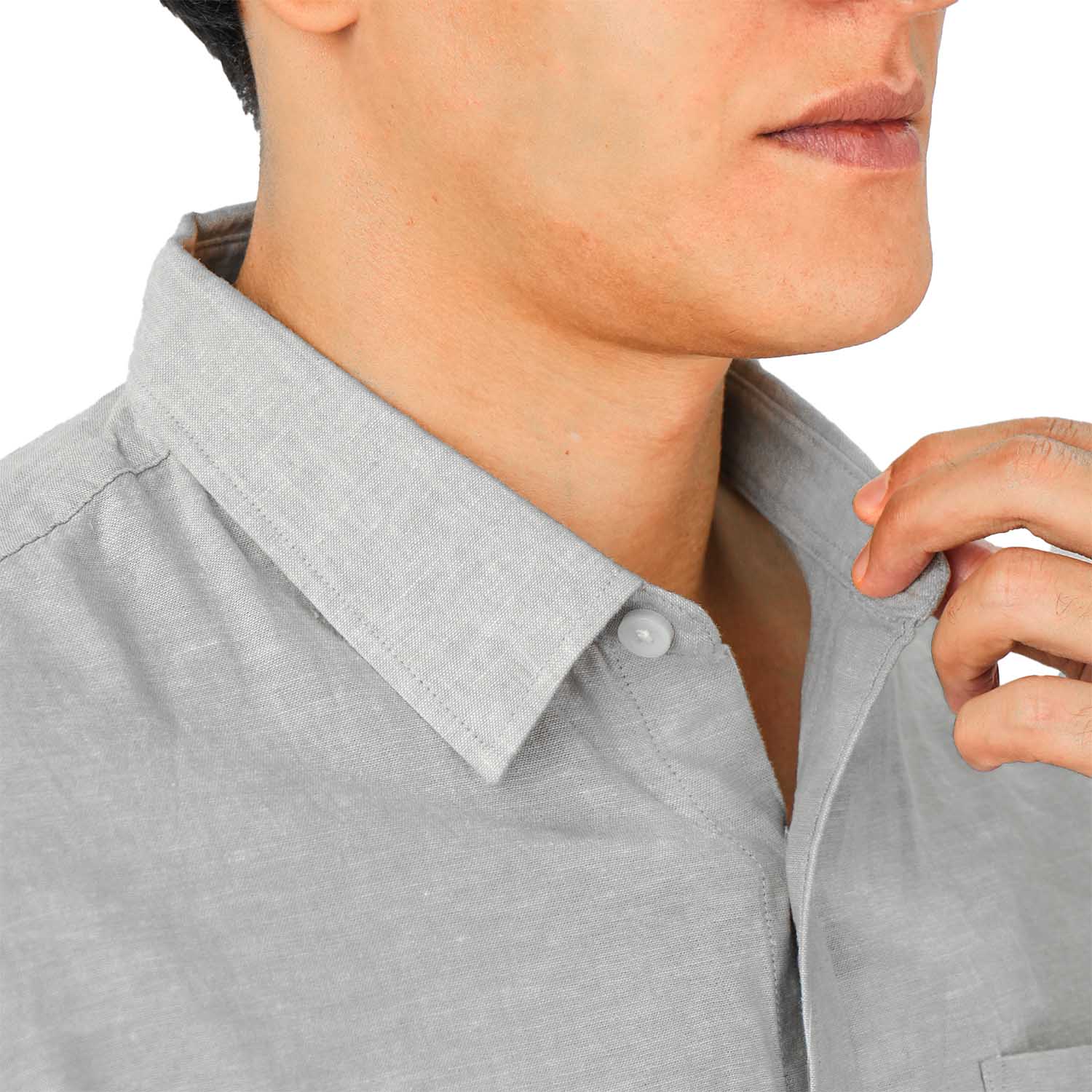 Men's Linen Cotton Poplin Shirt