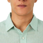 Men's Linen Cotton Poplin Shirt