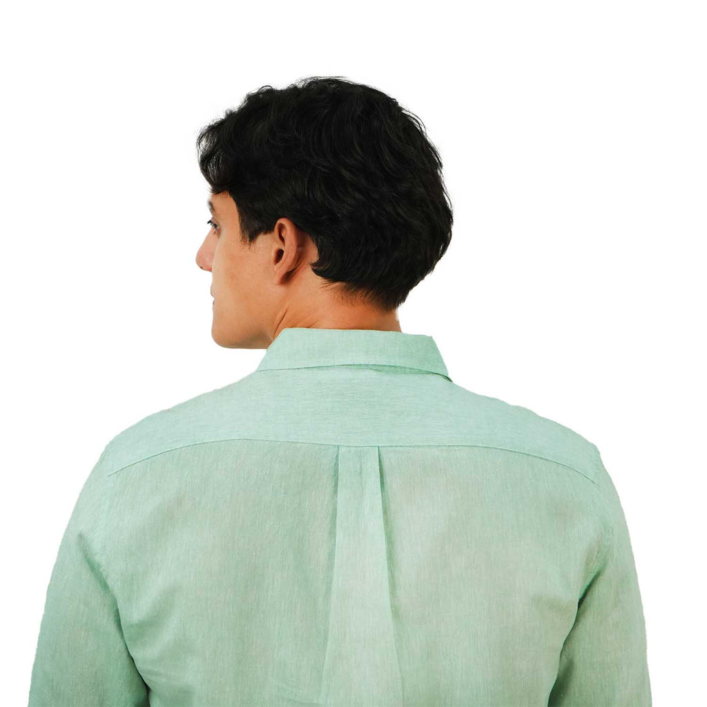 Men's Linen Cotton Poplin Shirt
