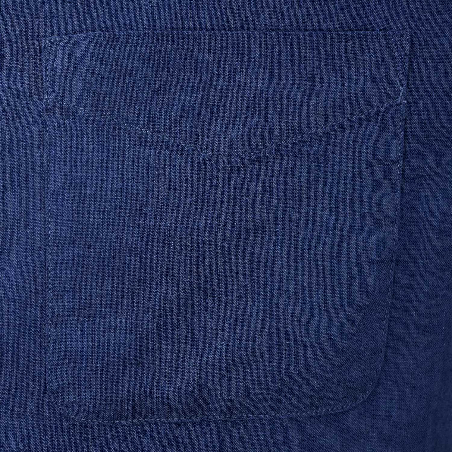Men's Linen Cotton Poplin Shirt