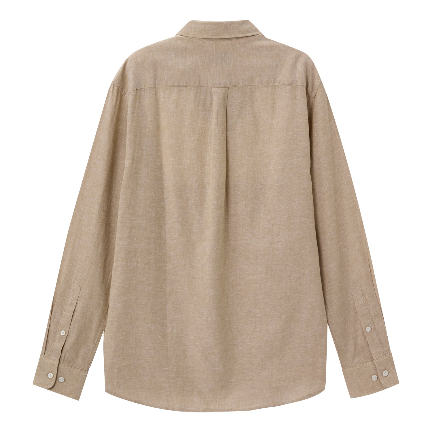 Men's Linen Cotton Poplin Shirt