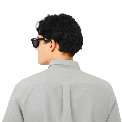 Men's Linen Cotton Poplin Short Sleeve Shirt