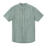 Giordano Men's Linen Cotton Poplin Band Collar Shirt | Slim Fit Summer Style-Multicolor