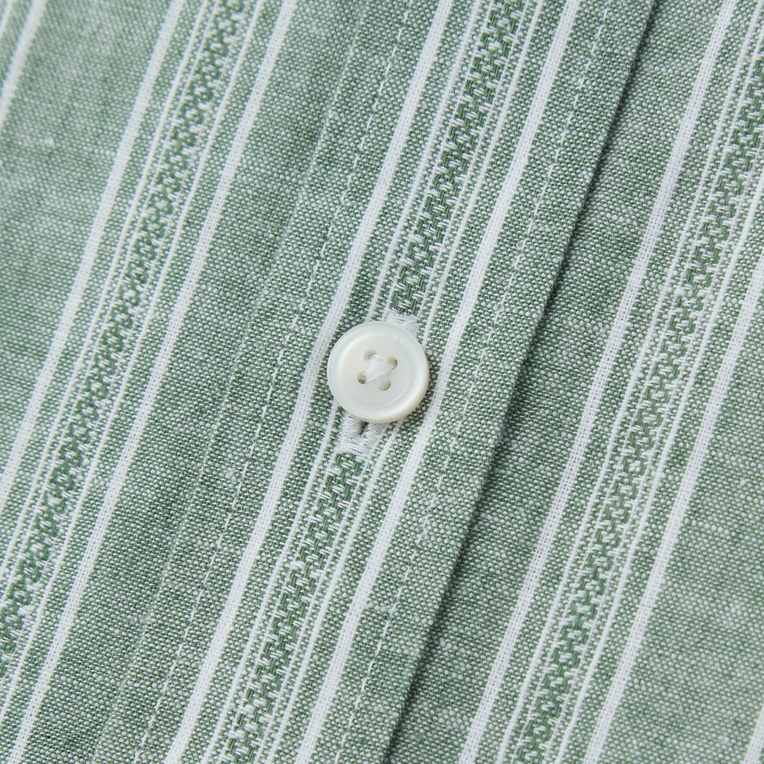 Men's Linen Cotton Poplin Band Collar Shirt | Slim Fit Summer Style