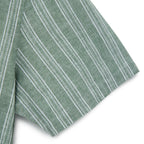 Men's Linen Cotton Poplin Band Collar Shirt | Slim Fit Summer Style