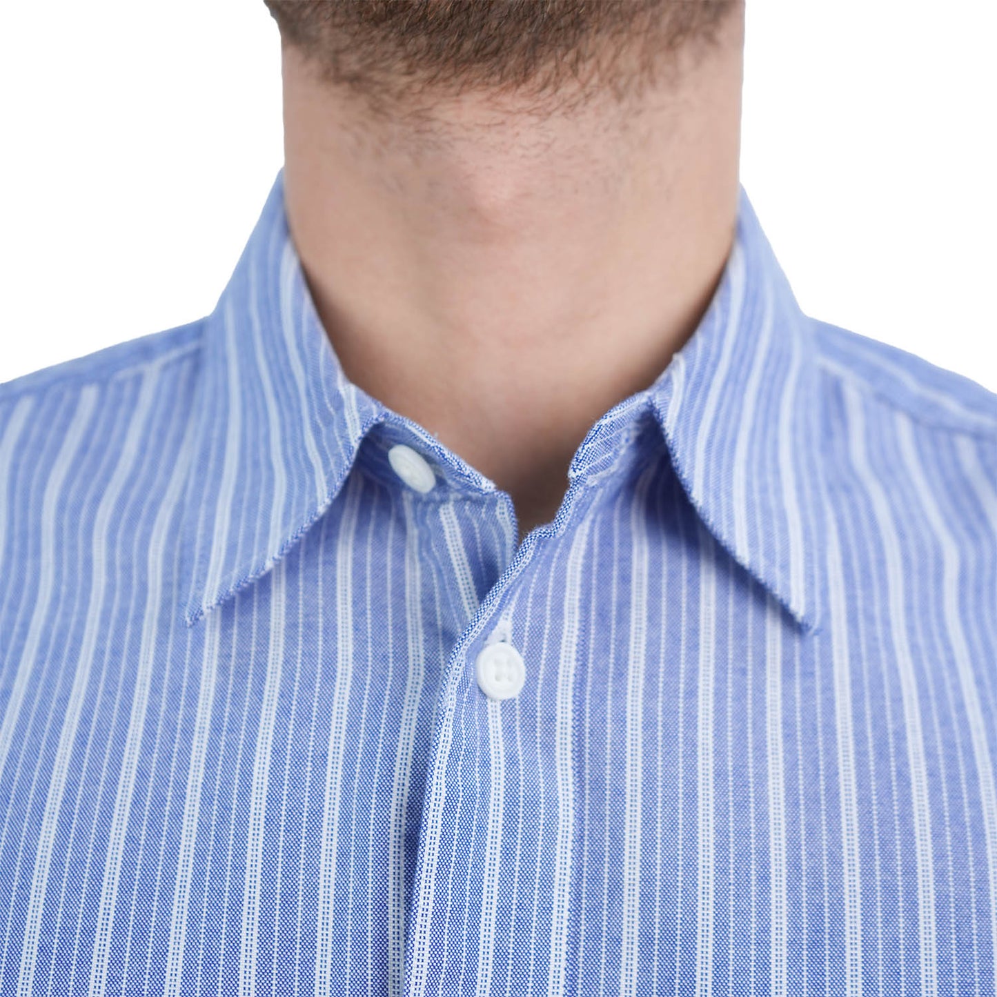 Men's Casual Oxford Shirt: 100% Cotton, Relaxed Fit