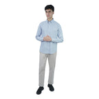 Men’s Cotton Oxford Wrinkle Free Long-Sleeve Shirt