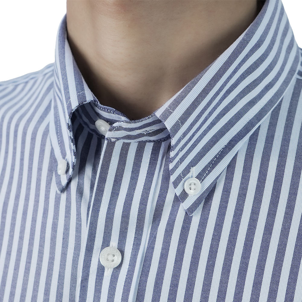 Men’s Cotton Oxford Wrinkle Free Long-Sleeve Shirt