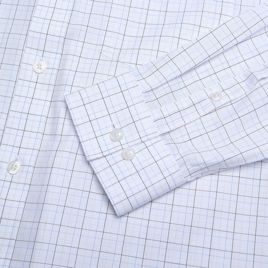 Men’s Cotton Oxford Wrinkle Free Long-Sleeve Shirt