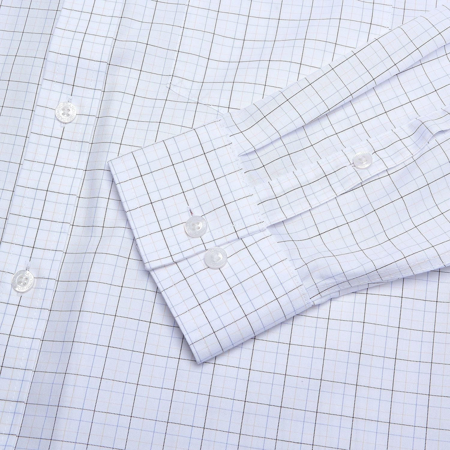 Men’s Cotton Oxford Wrinkle Free Long-Sleeve Shirt