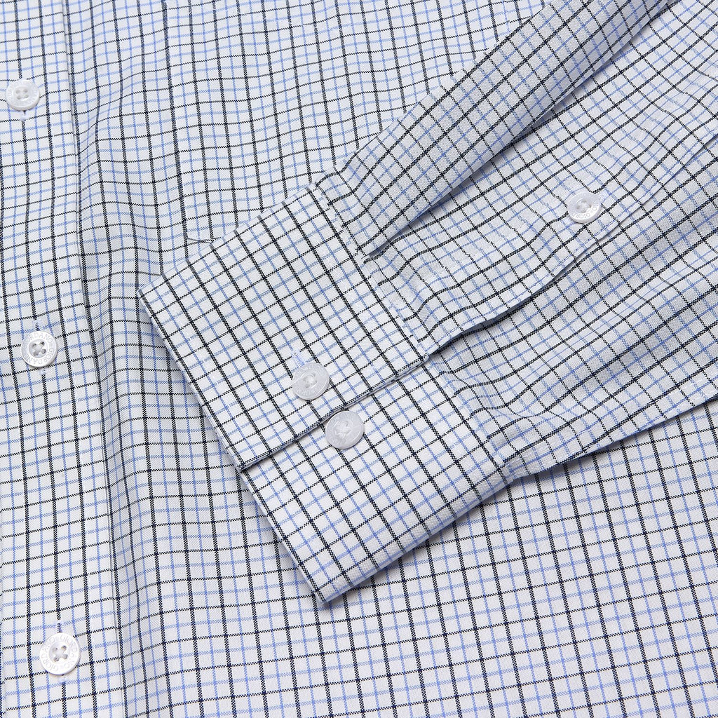 Men’s Cotton Oxford Wrinkle Free Long-Sleeve Shirt