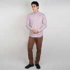 Men’s Cotton Oxford Wrinkle Free Long-Sleeve Shirt