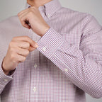 Men’s Cotton Oxford Wrinkle Free Long-Sleeve Shirt