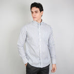 Men’s Cotton Oxford Wrinkle Free Long-Sleeve Shirt