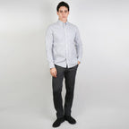 Men’s Cotton Oxford Wrinkle Free Long-Sleeve Shirt