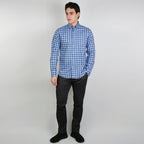 Men’s Cotton Oxford Wrinkle Free Long-Sleeve Shirt
