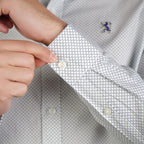 Men's Lion Oxford Printed Long Sleeve Shirt